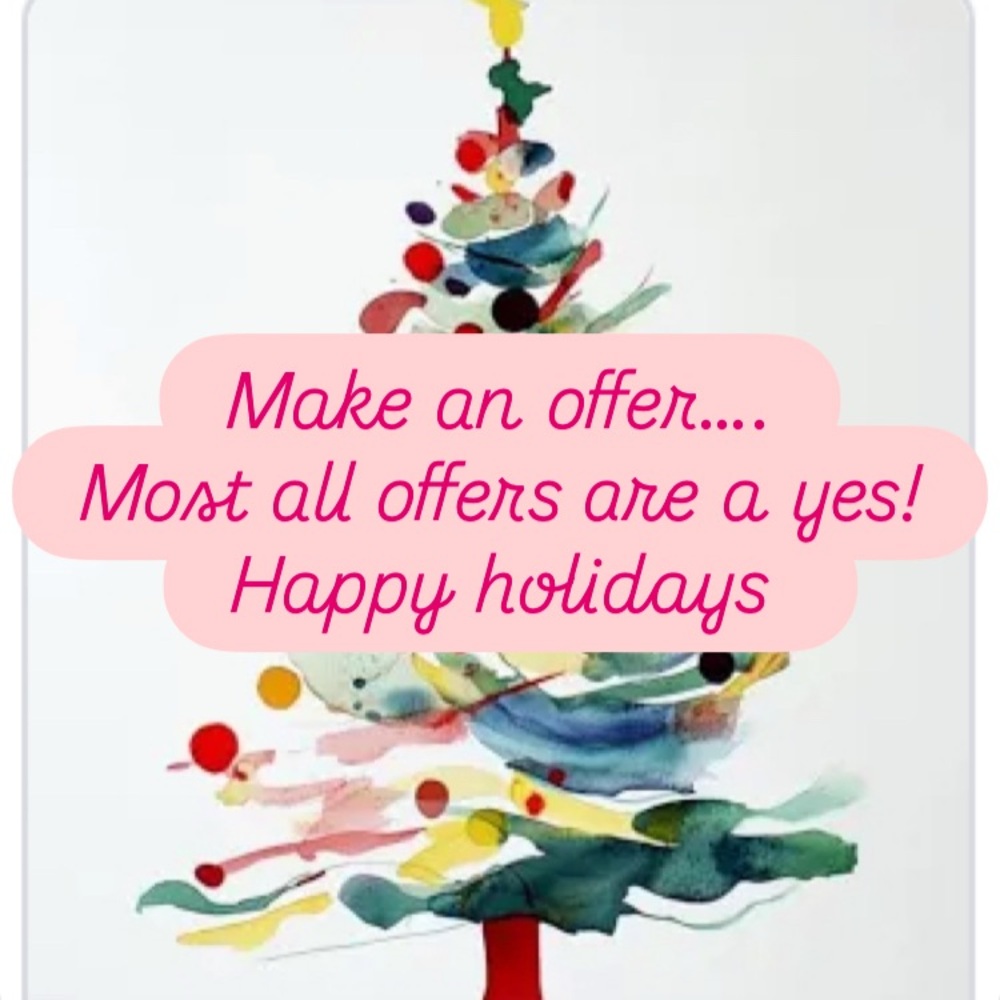 Colorful Holiday Tree Art Print